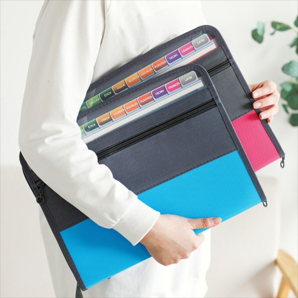 Expandable Accordion File Folder 13 Pockets - Folder File Ekspansi 13 Kantong A4