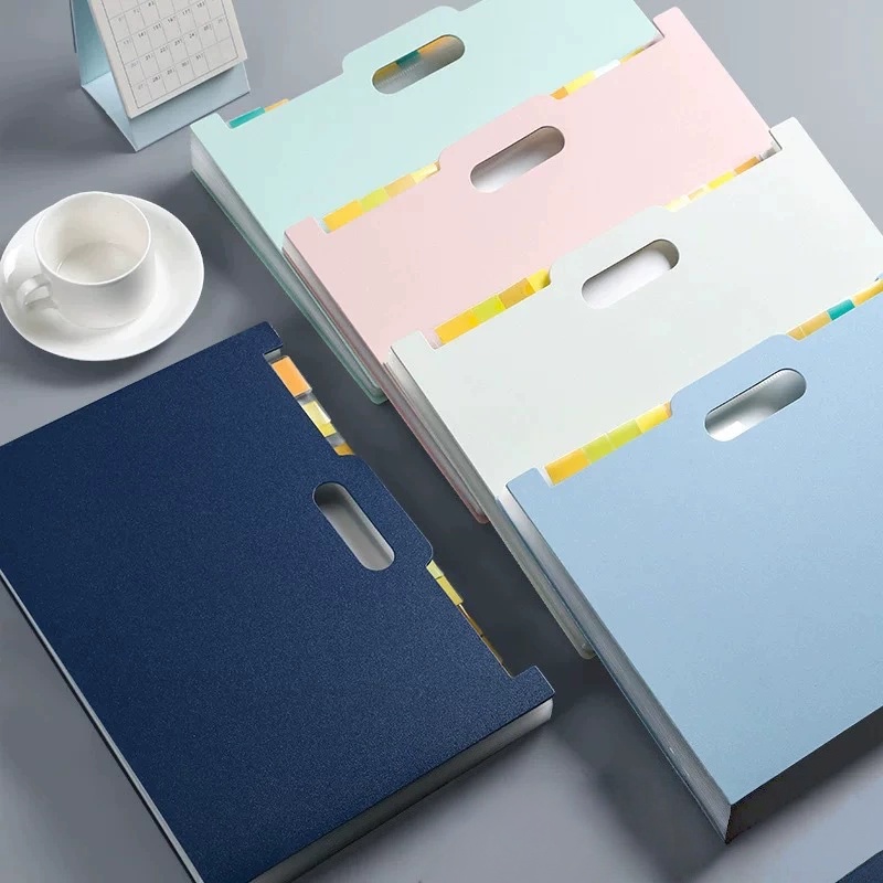 Expandable Accordion File Folder 13 Pockets - Organizer File Akordeon 13 Kantong, Folder
