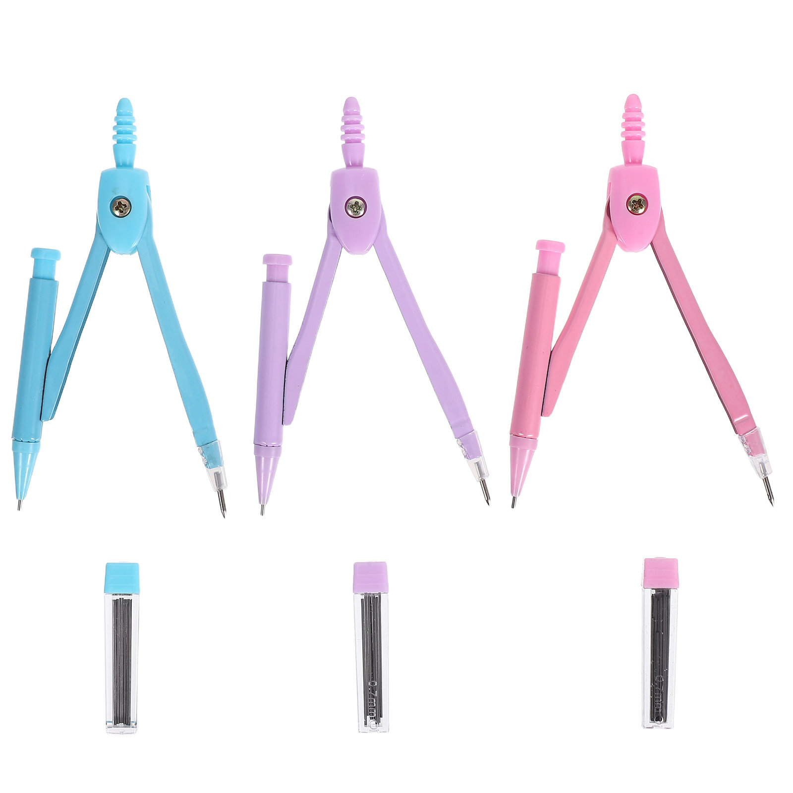 Set Kompas Logam untuk Menggam - Math Geometry Set With Compass ulasan dan harga