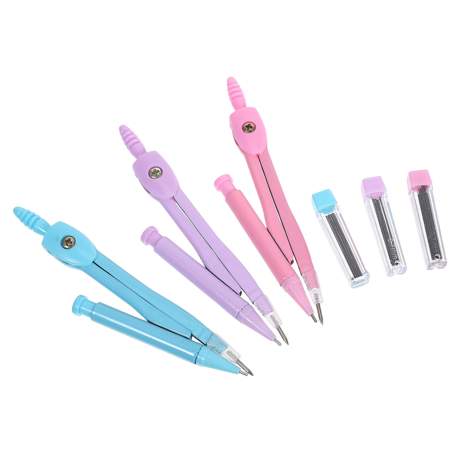 Set Kompas Logam untuk Menggam - Math Geometry Set With Compass ulasan dan harga