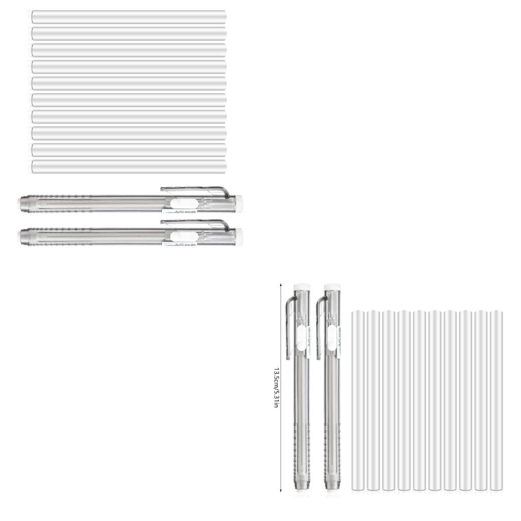 12x Penghapus Bentuk Pena Peng - Retractable Eraser Pen Click ulasan dan harga