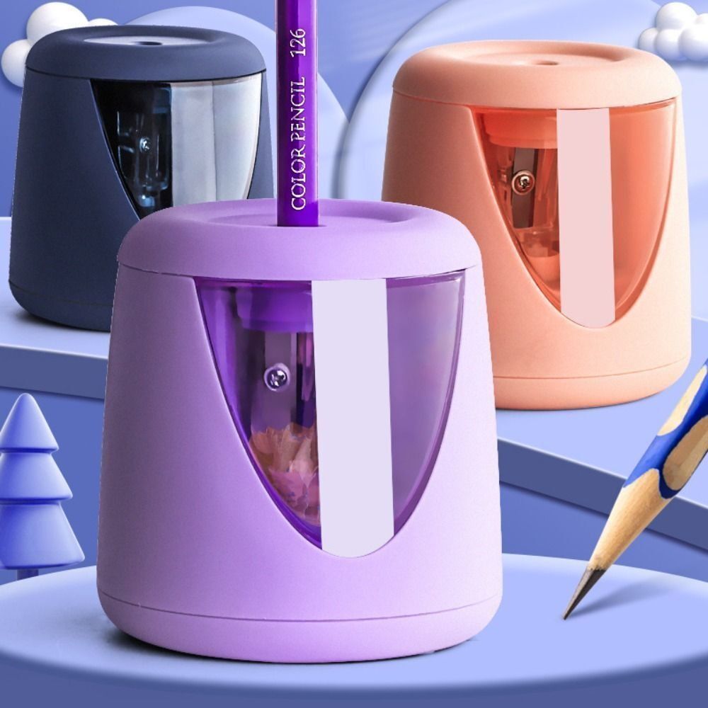 Dengan Stiker Dekoratif, Bater - Electric Pencil Sharpener Usb ulasan dan harga