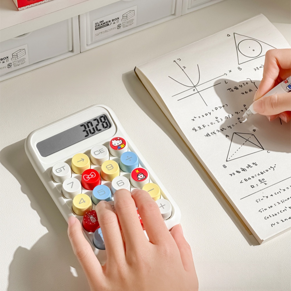 1 buah Kalkulator Hello Kitty, - Scientific Calculator For Secondary School ulasan dan harga