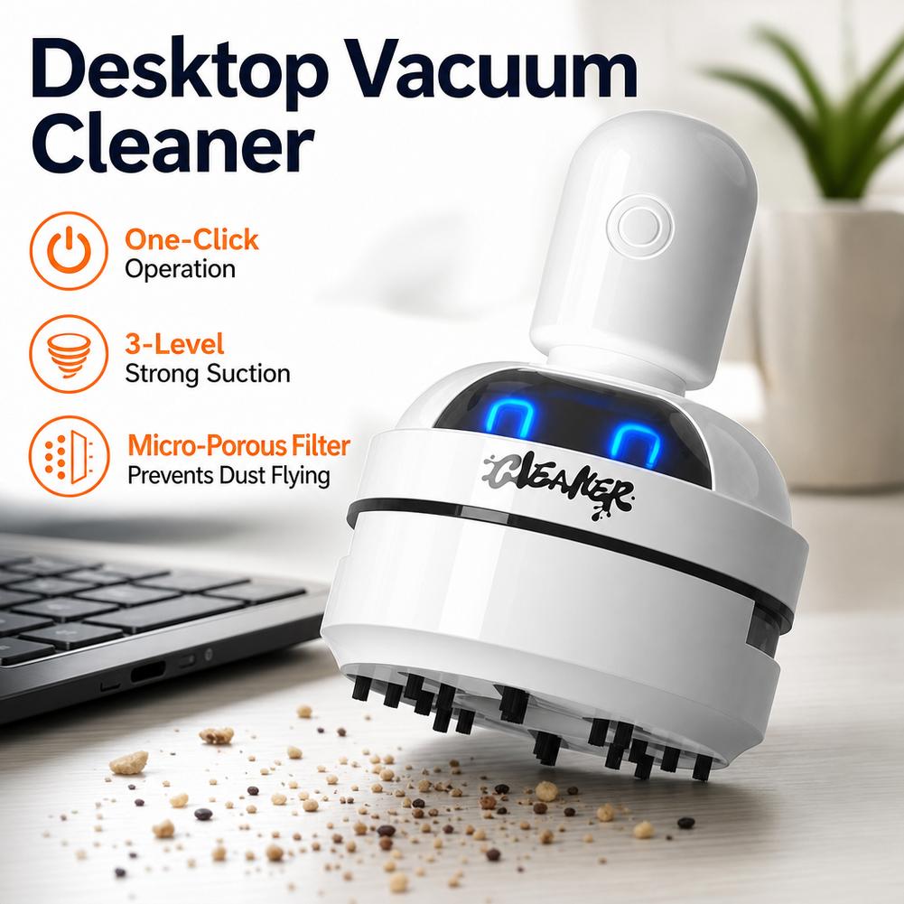 Penyedot Debu Mini Portabel Be - Mini Desktop Vacuum Cleaner For Eraser Dust ulasan dan harga