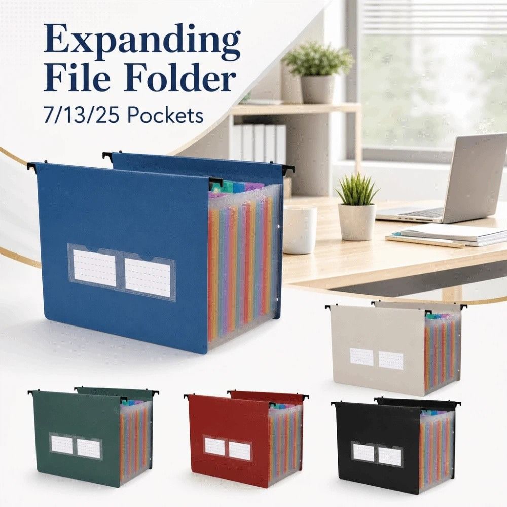 Folder File Lipat 7/13/25 Kant - Expandable Accordion File Folder 13 Pockets ulasan dan harga