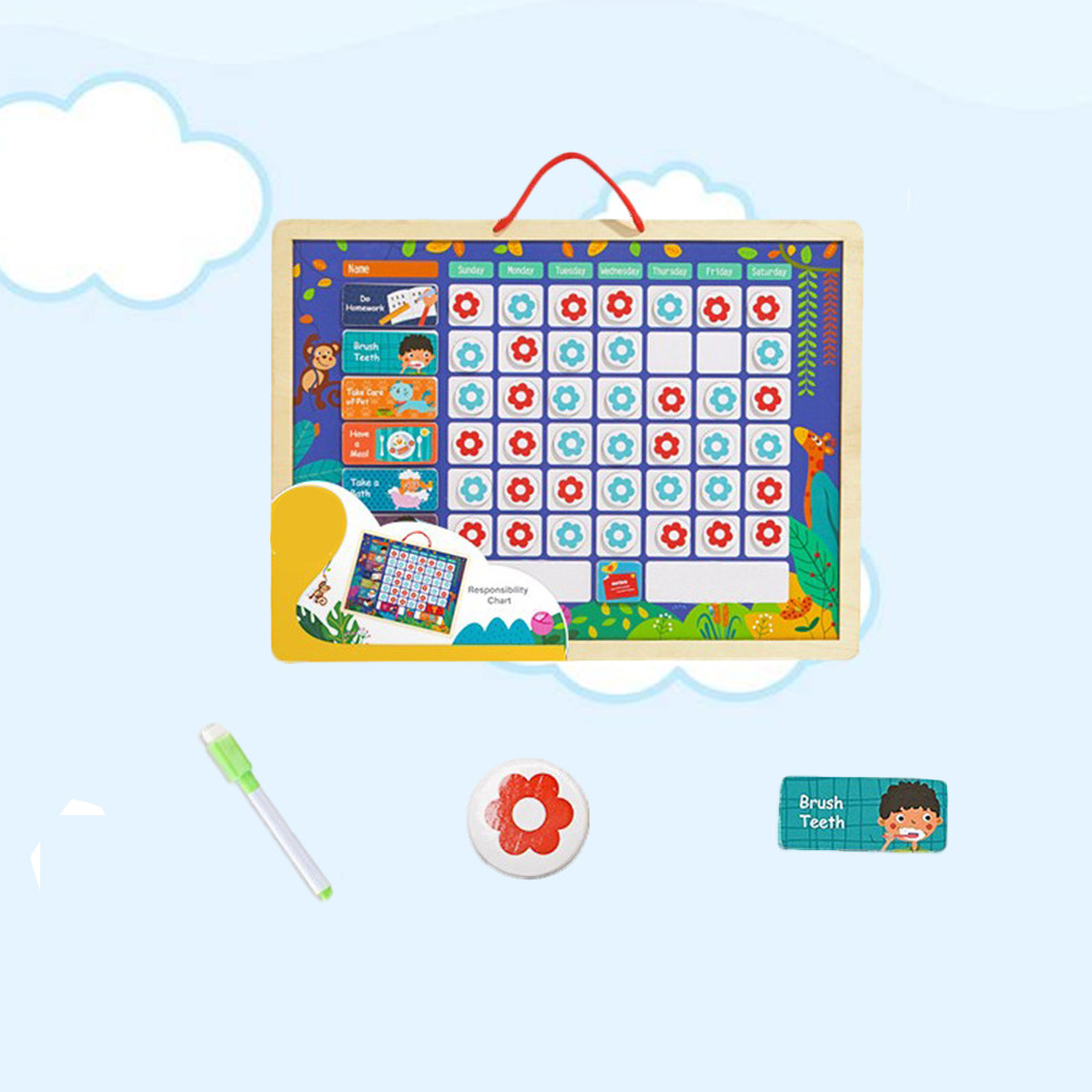 Bagan Tanggung Jawab Magnetik  - Kids Magnetic Reward Chart Board ulasan dan harga