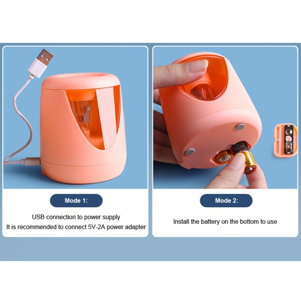 Pengasah Pensil Elektrik Otoma - Electric Pencil Sharpener Usb ulasan dan harga
