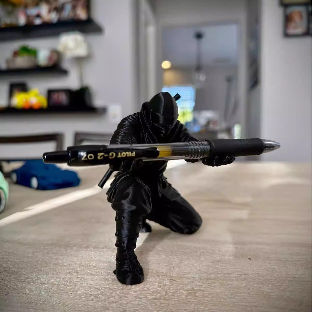 Penyangga Pena Ninja Cetak 3D, - Stationery ulasan dan harga